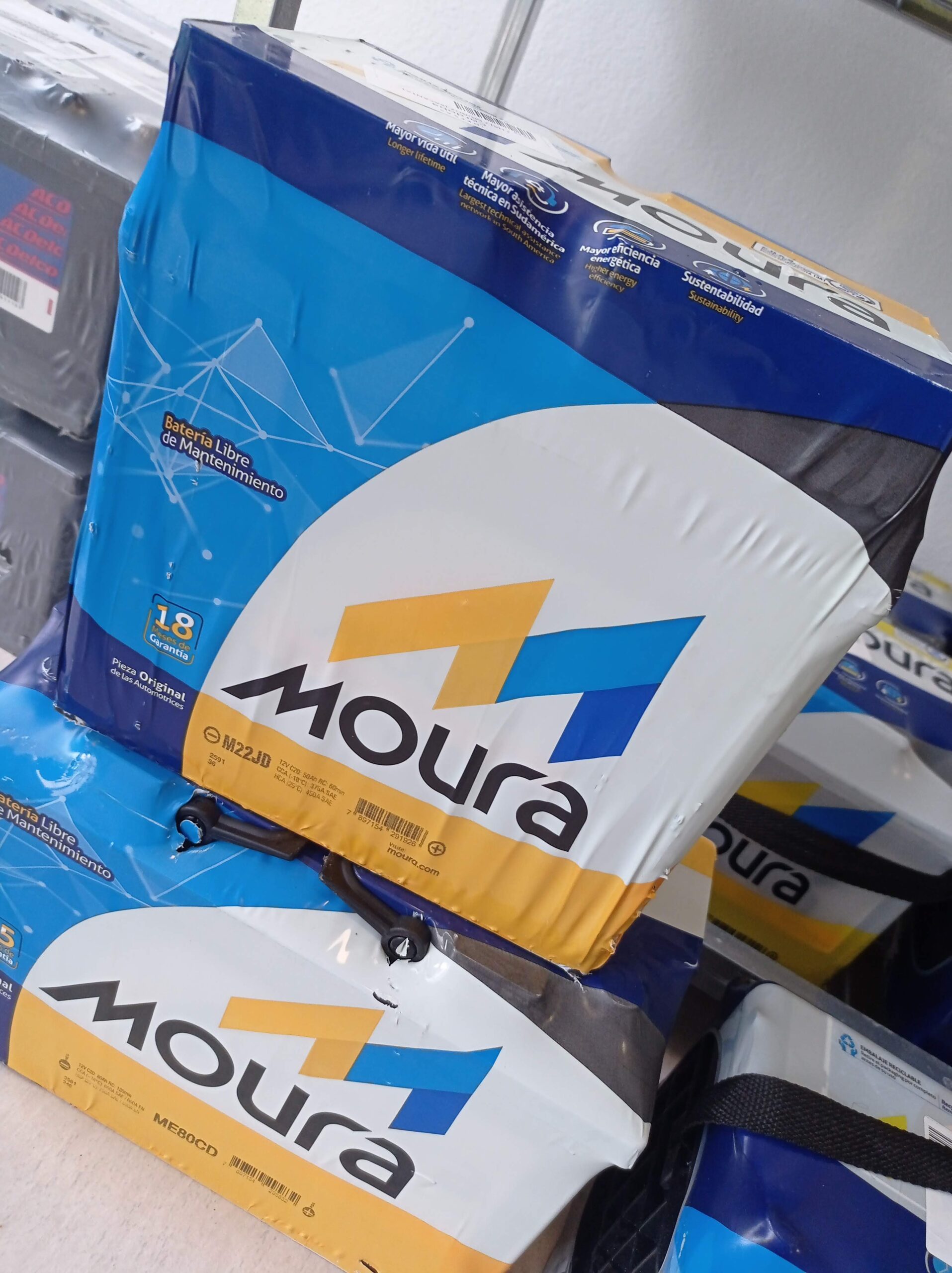 Inventario de baterías de tecnología Calcio-Calcio para entrega inmediata