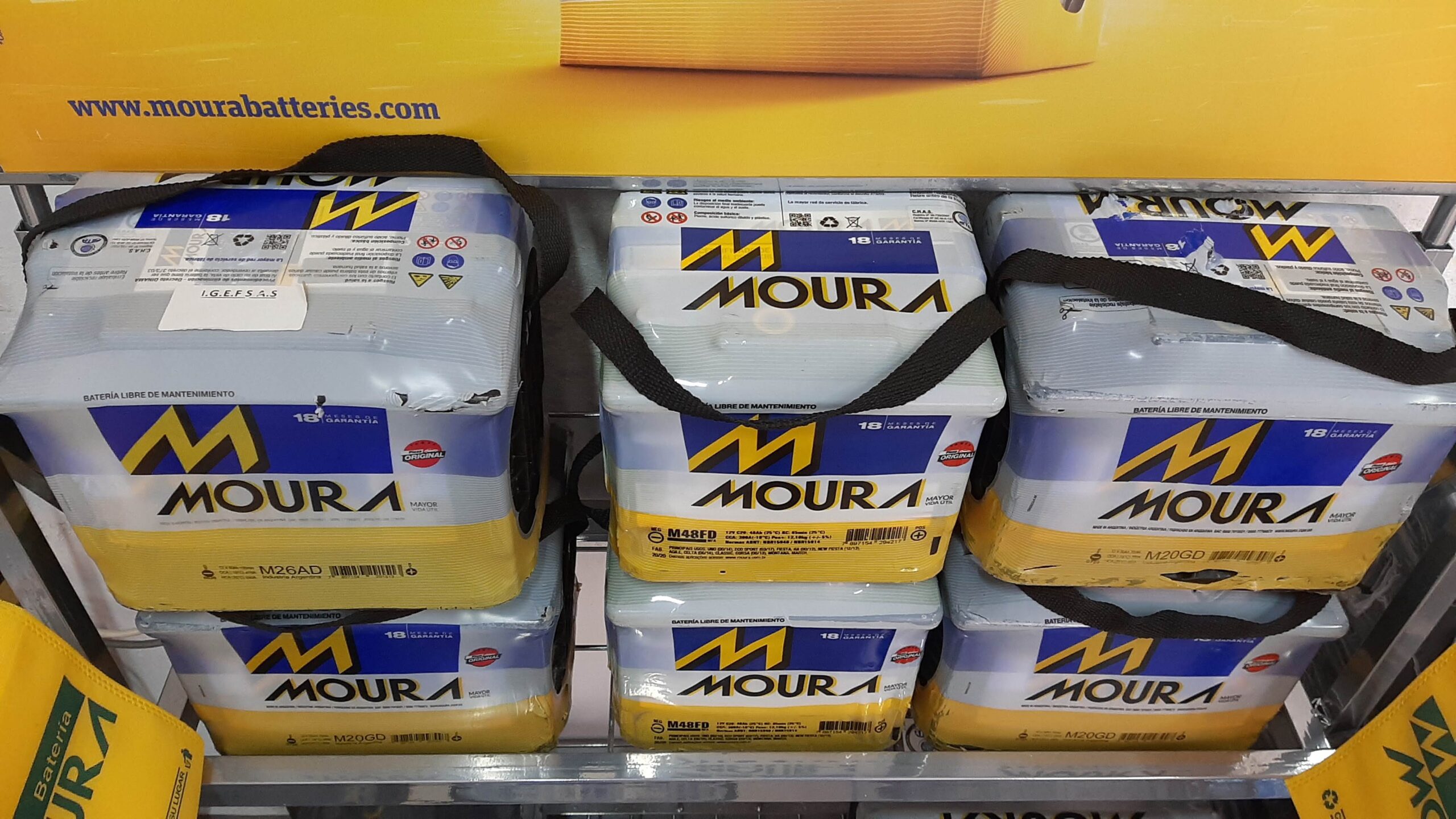 Tecnología batería Li-ion stock Córdoba Baterías Peiró