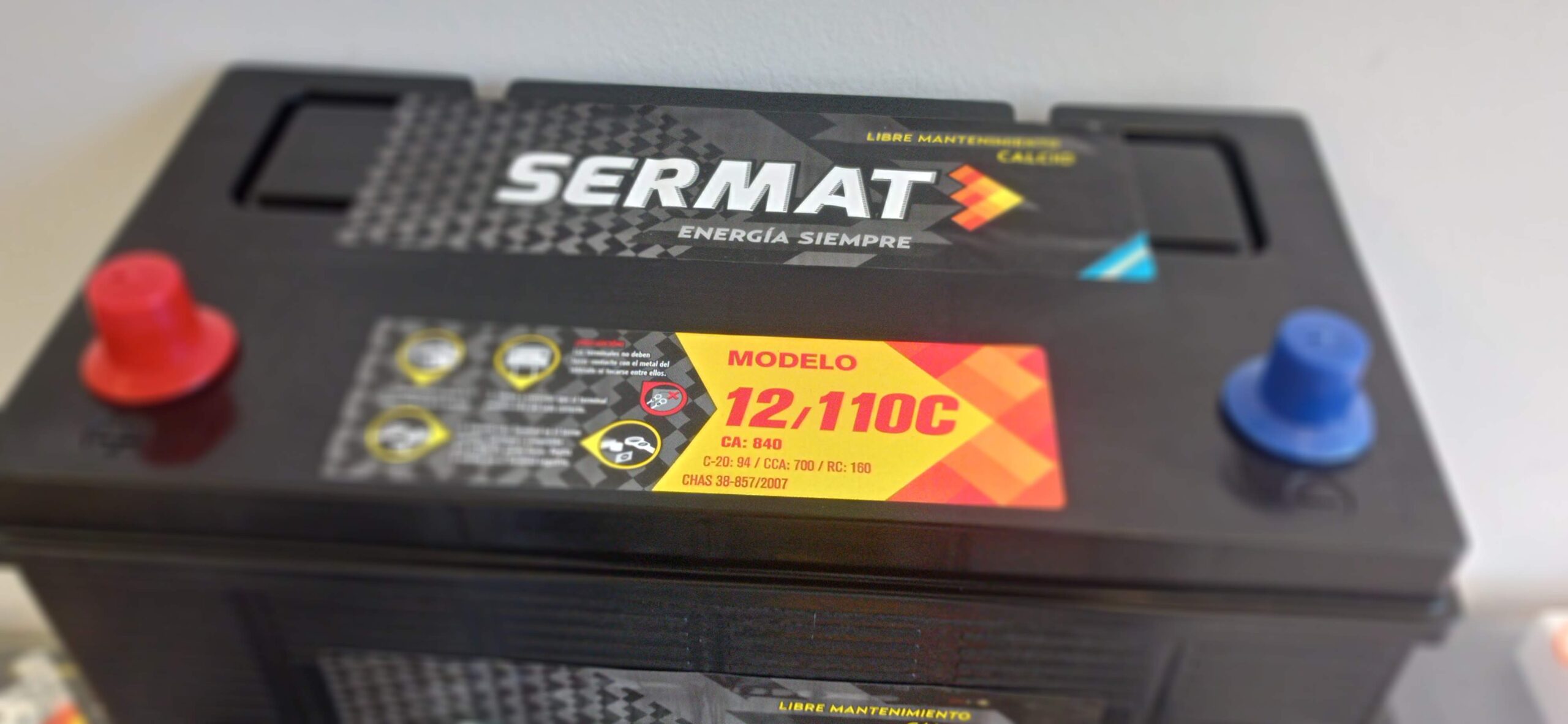 Stock baterías SLI arranque Baterías Peiró Sierras Córdoba Carlos Paz