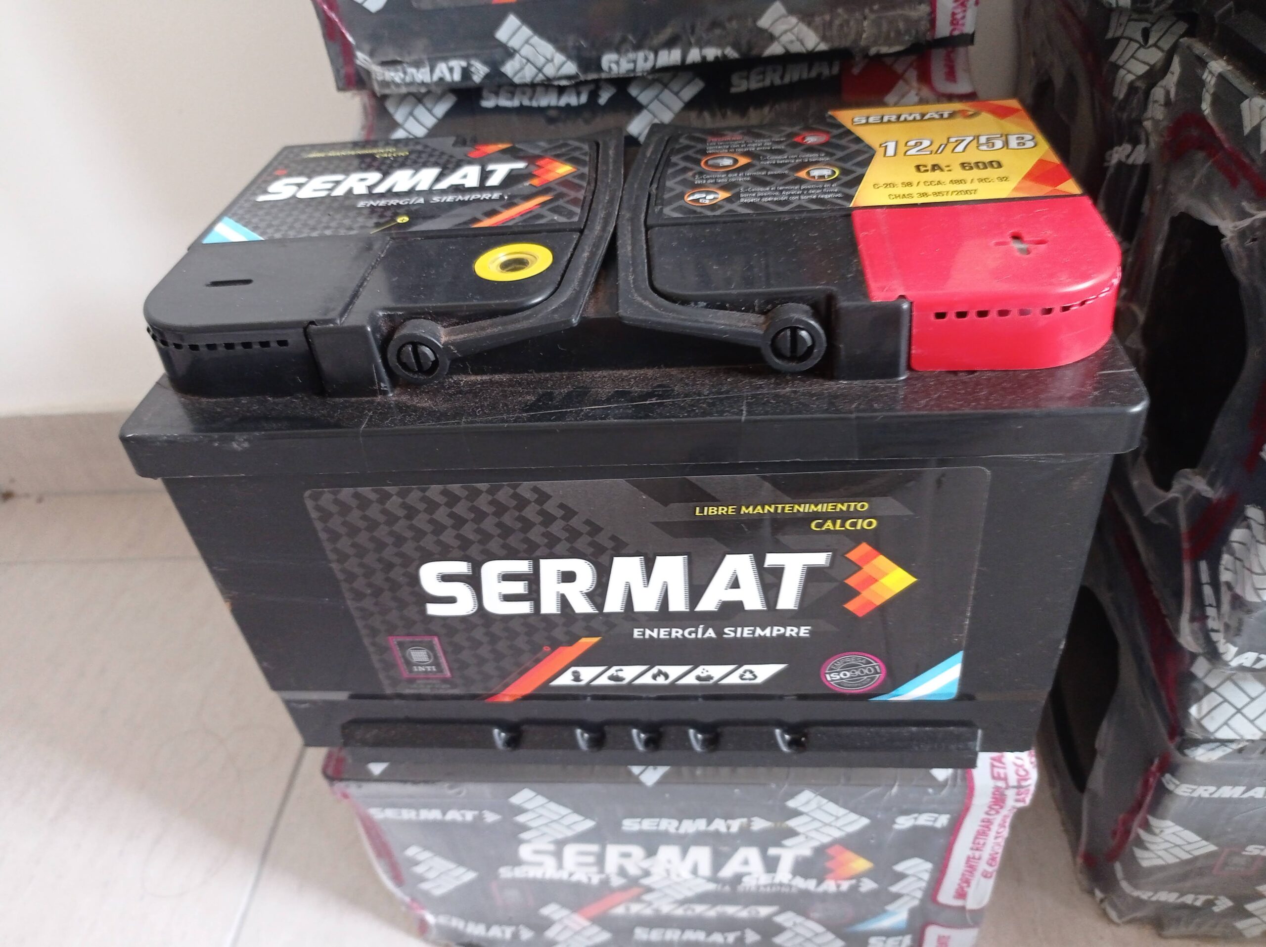 Tipos de Baterías de Automóvil