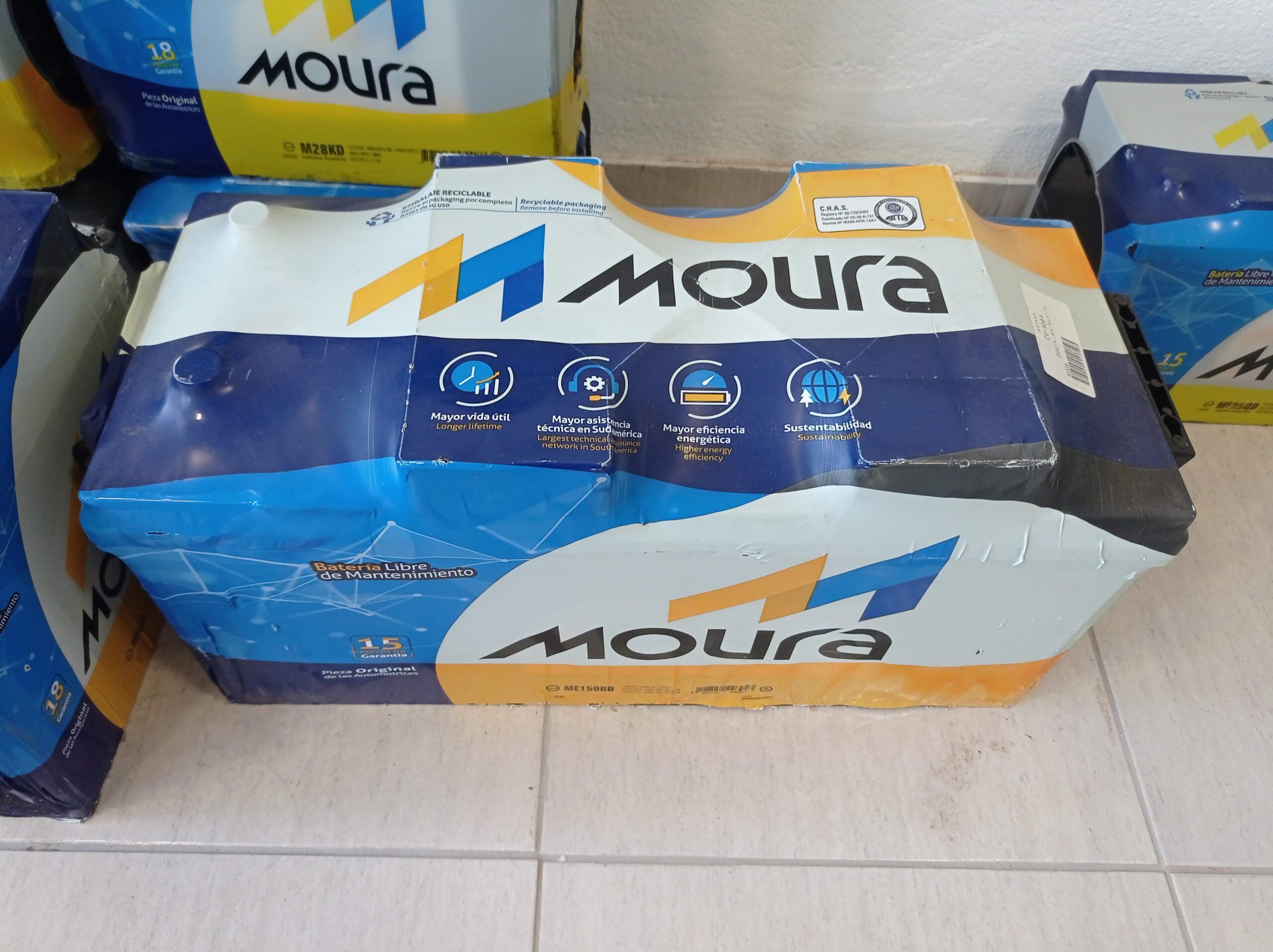 Comparativa AGM y EFB para flotas