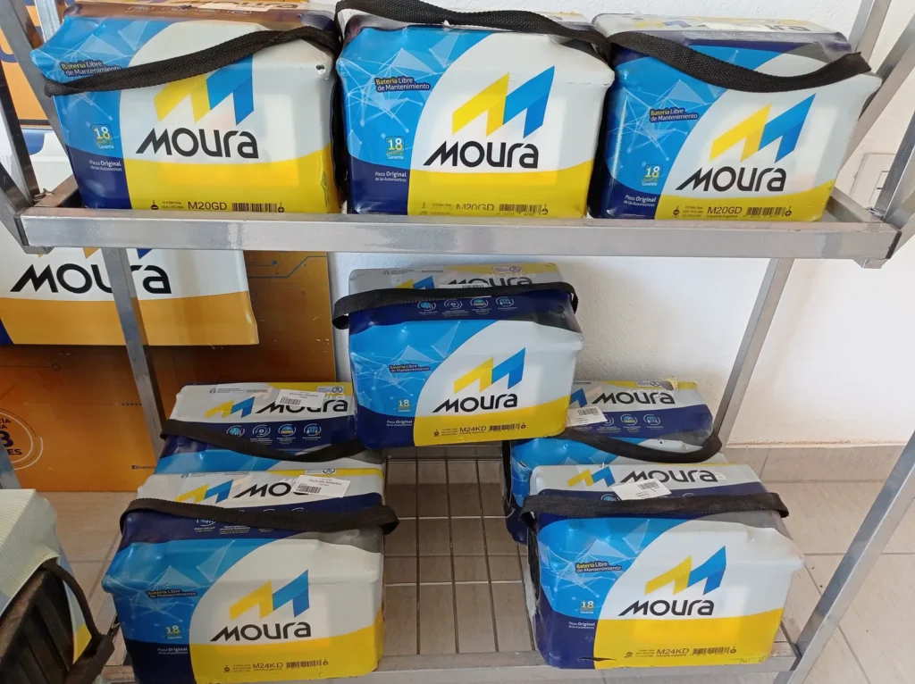 Stock Moura disponible para atención fuera de horario en Carlos Paz
