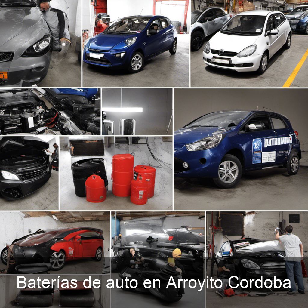 Baterías de auto en Arroyito Cordoba